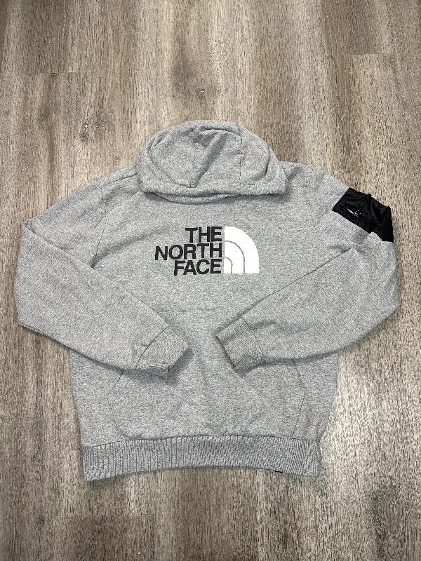 Men's Hoodies with Reinforced HemsSweatshirt Hoodie By The North Face In Grey, Size: M Men's Hoodies with Reinforced HemsSweatshirt Hoodie By The North Face In Grey, Size: M