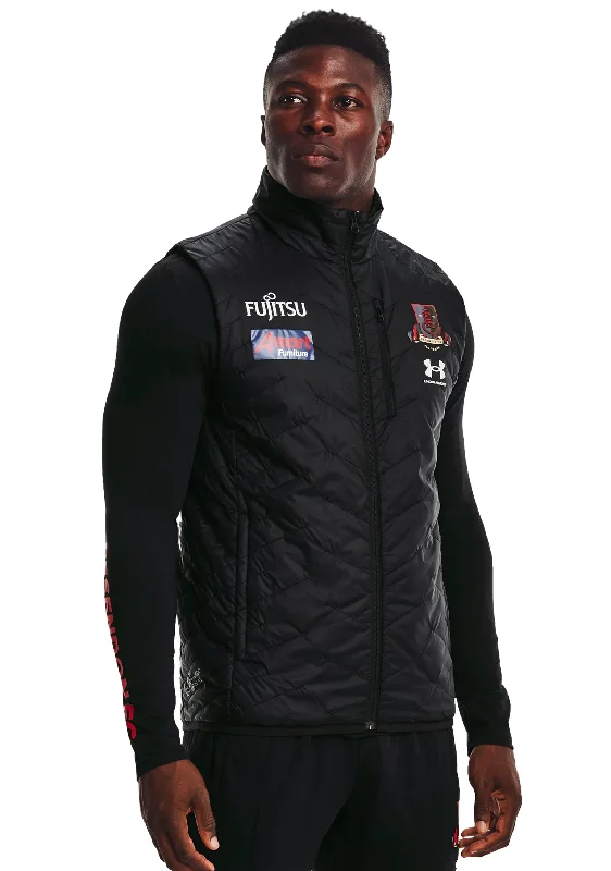 Designer Men's OvercoatsUnder Armour Essendon FC Men’s Reactor Vest 2022