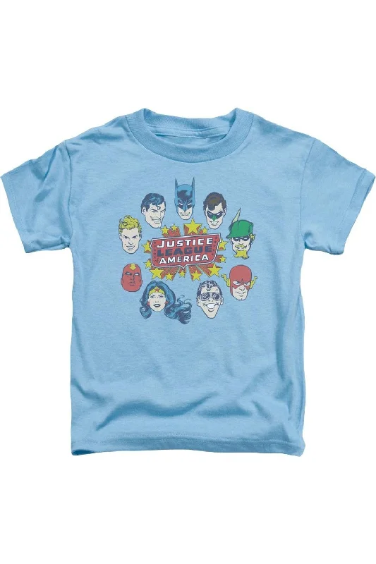 Men's Shirts with Appliquéd SleevesDC Comics Justice Head Circle Short Sleeve Juvenile Tee / T-Shirt Men's Shirts with Appliquéd SleevesDC Comics Justice Head Circle Short Sleeve Juvenile Tee / T-Shirt