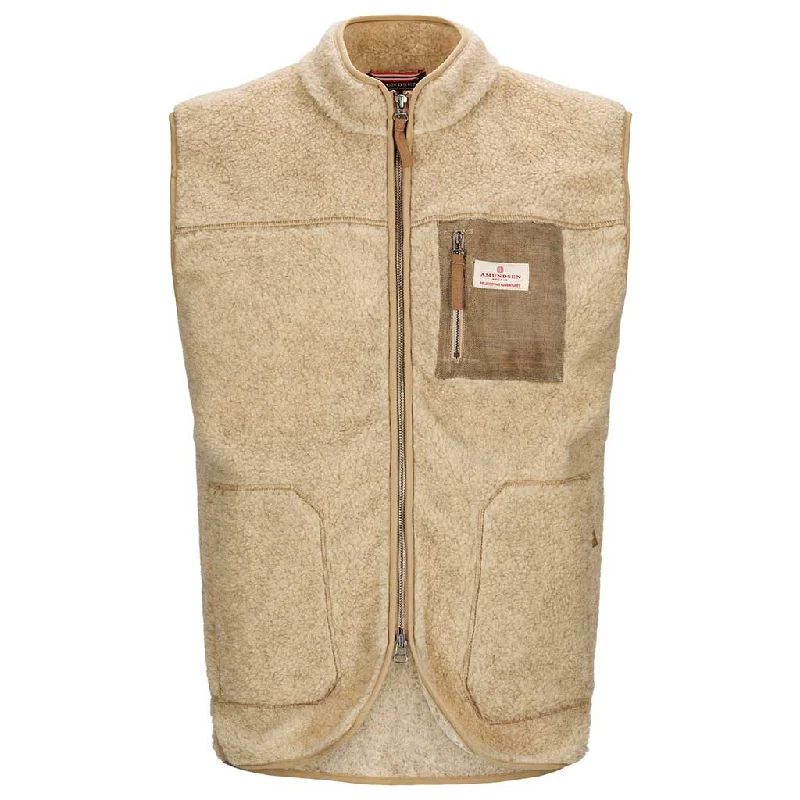 Men's Coats with Embroidered DetailsHeroes Wool Fleece Vest | Men's
