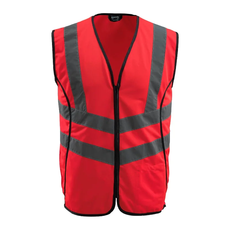 Men's Coats with PocketsMascot Wingate Hi-Vis Traffic Vest 50145-982 - Safe Supreme, Mens Men's Coats with PocketsMascot Wingate Hi-Vis Traffic Vest 50145-982 - Safe Supreme, Mens