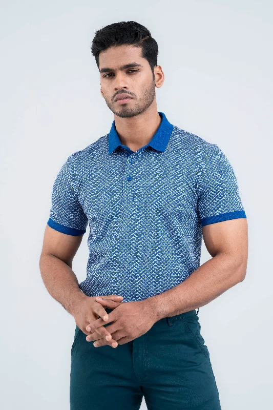 Men's Shirts with Scoop NecksRegular Fit Double Mercerised Luxury Polo Shirt
