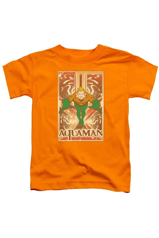 Men's Dressy Shirts for Formal EventsDC Comics Aquaman Aquaman Short Sleeve Juvenile Tee / T-Shirt Men's Dressy Shirts for Formal EventsDC Comics Aquaman Aquaman Short Sleeve Juvenile Tee / T-Shirt