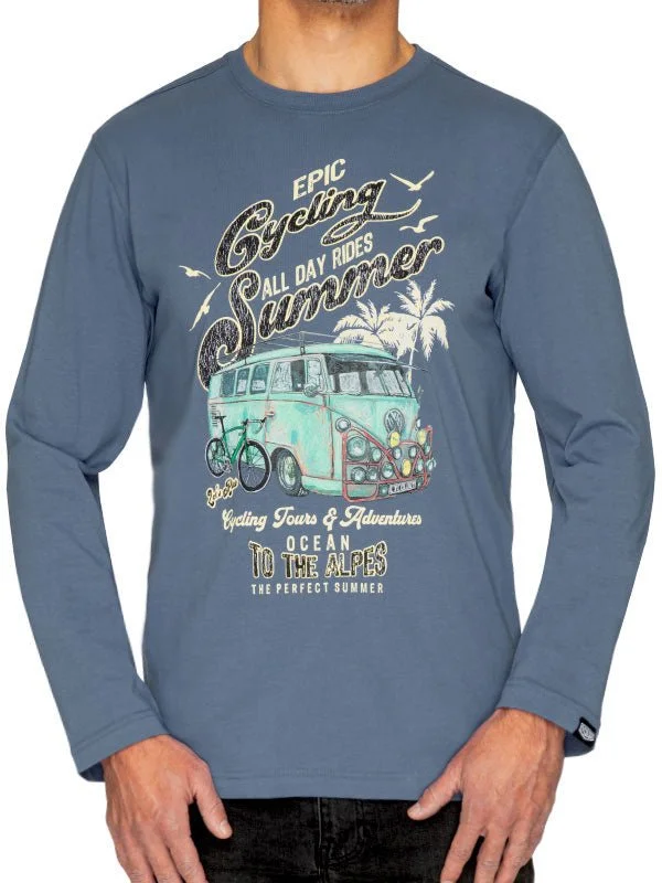 Men's Hawaiian Shirts for a Tropical VibeEpic Cycling Long Sleeve T Shirt