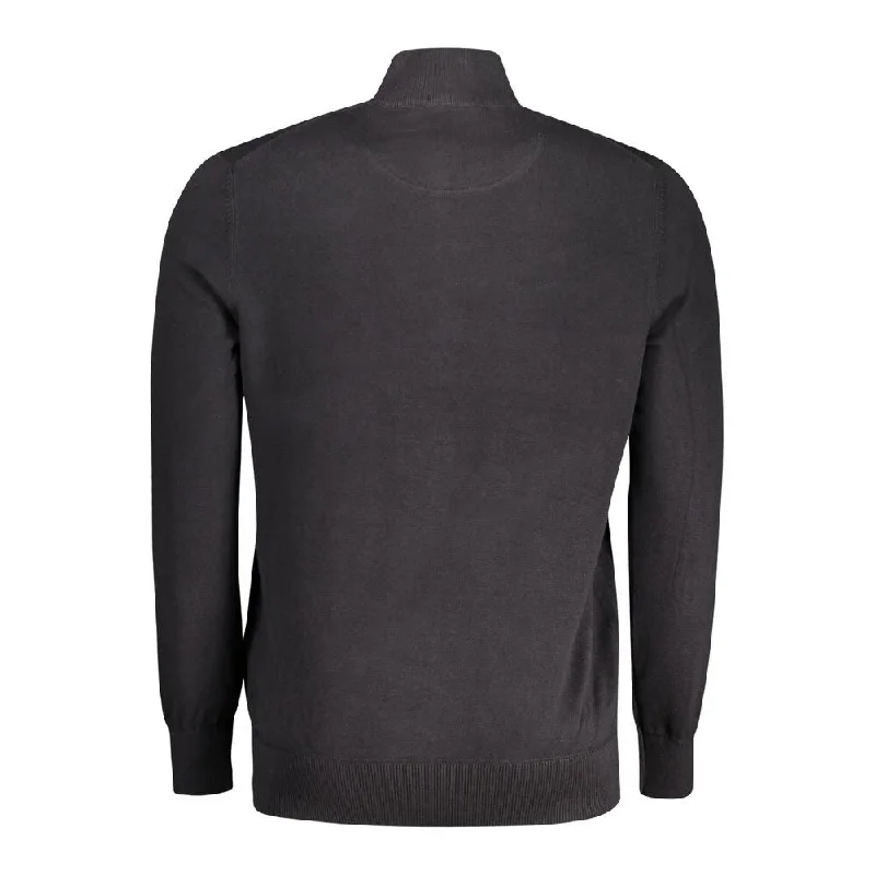Men's Sweaters with Mock-Neck DesignsTimberland Black Cotton Men's Sweater