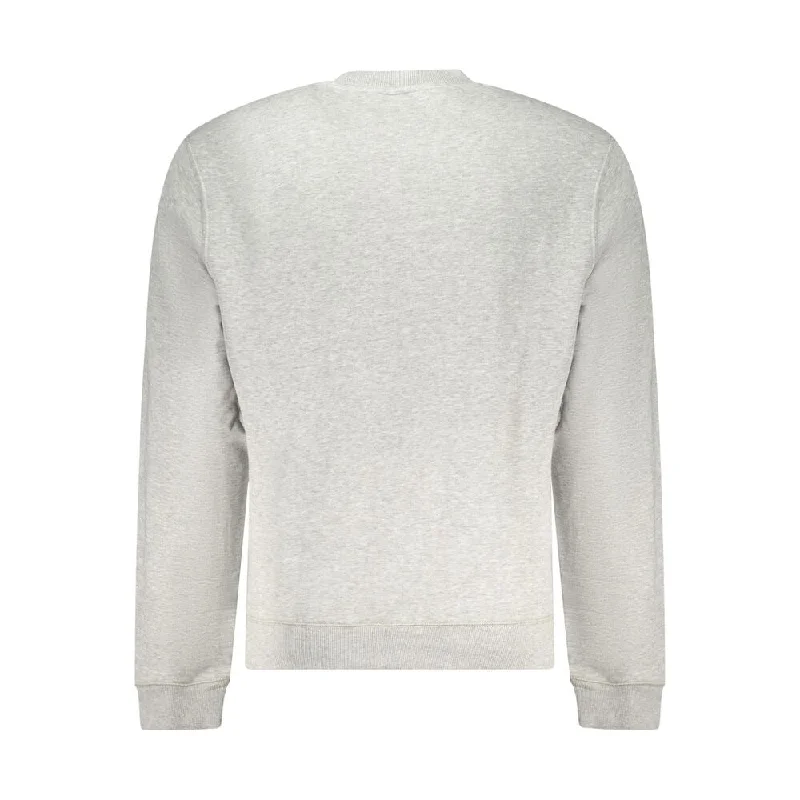 Men's Sweaters with Dropped ShouldersNapapijri Gray Cotton Men's Sweater