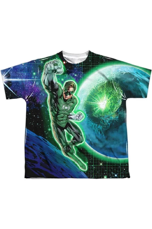 Men's Shirts with Hook-and-Loop ClosuresDC Comics Gl In Space Short Sleeve Youth Poly Crew Tee / T-Shirt Men's Shirts with Hook-and-Loop ClosuresDC Comics Gl In Space Short Sleeve Youth Poly Crew Tee / T-Shirt