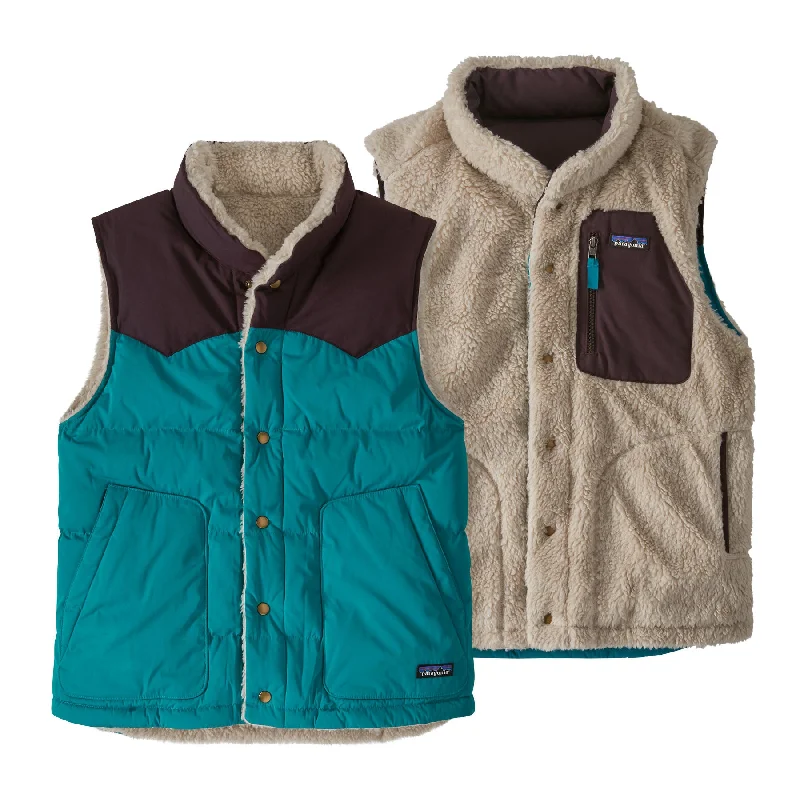 Men's Coats with Water-Repellent FabricMen's Reversible Bivy Down Vest
