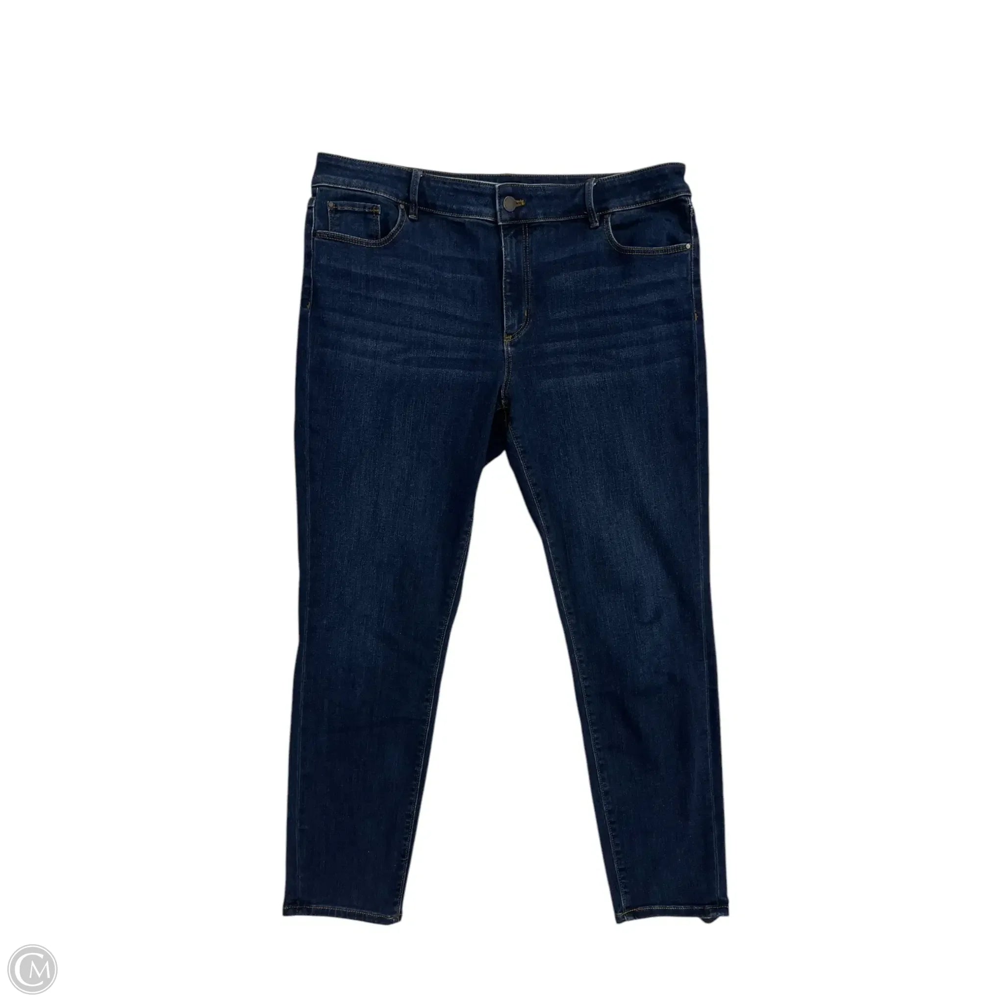Fashion-Forward Men's JeansJeans Skinny By Ann Taylor In Blue Denim, Size: 14