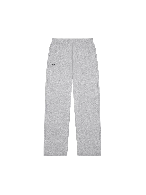 365 Midweight Straight Leg Track Pants—grey marl