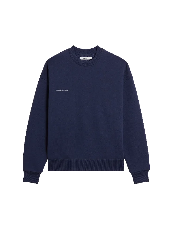 365 Midweight Sweatshirt—navy blue