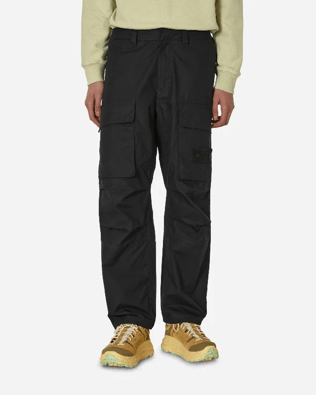 Ghost Piece Loose Cargo Pants Black