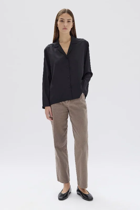 Essie Silk Long Sleeve Shirt