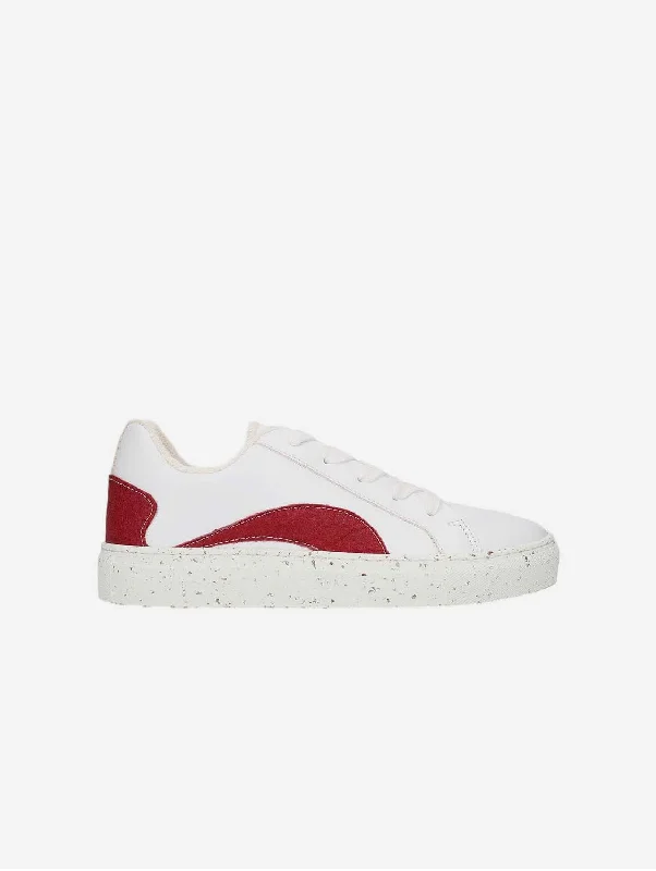 Berlin Piñatex & Apple Leather Vegan Sneakers | Red