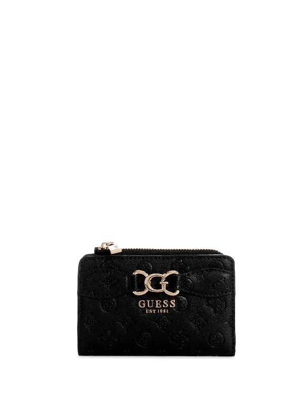 Black Logo Arlena Card Case