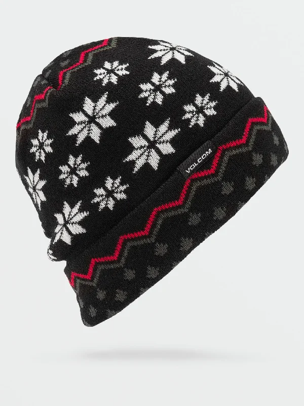 Quilted Beanies for Cold WeatherHoli Dazed Beanie - Black