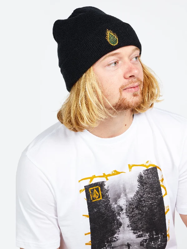 Stylish Baseball Hats for MenSkate Vitals Beanie - Black
