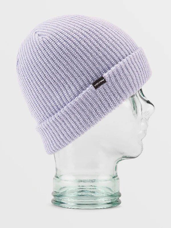 Vibrant Straw HatsSweep Beanie - Lilac Ash