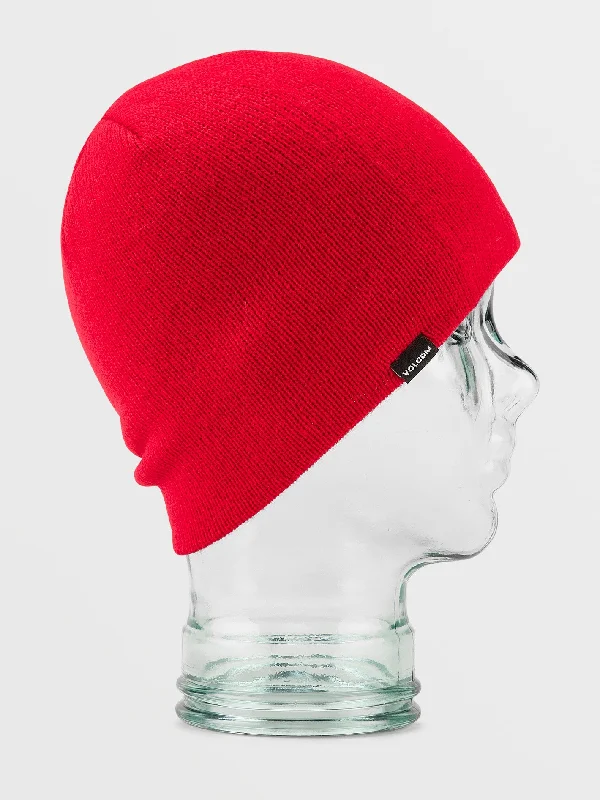 Summer Bucket CapsMens V.Co Skull Beanie - Red