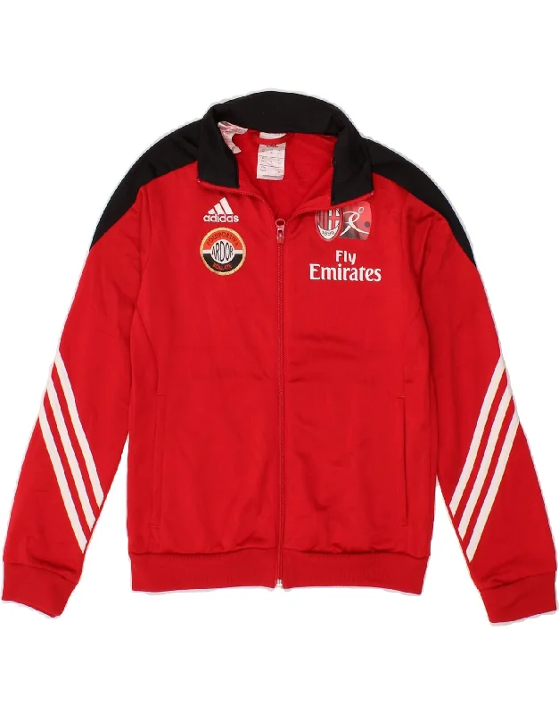 Men's Coats for RunningADIDAS Girls AC Milan Tracksuit Top Jacket 9-10 Years Medium Red Men's Coats for RunningADIDAS Girls AC Milan Tracksuit Top Jacket 9-10 Years Medium Red