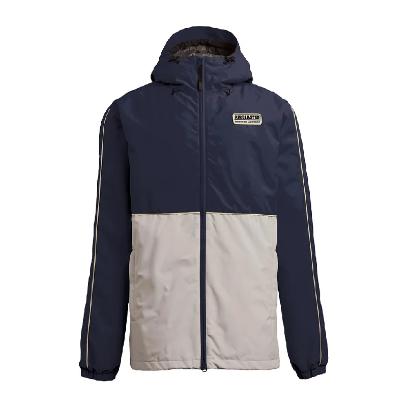 Men's Coats with Military InfluenceAirblaster 2023 Revert Jacket - Navy/Bone