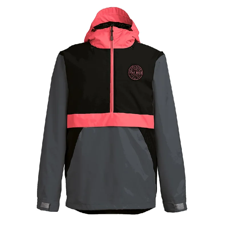 Men's Coats for Every BudgetAirblaster 2023 Trenchover Jacket - Black/Hot Coral
