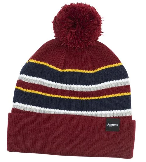 Gentlemen's Bowler HatsAUTUMN Drifter Pom Beanie Burgundy