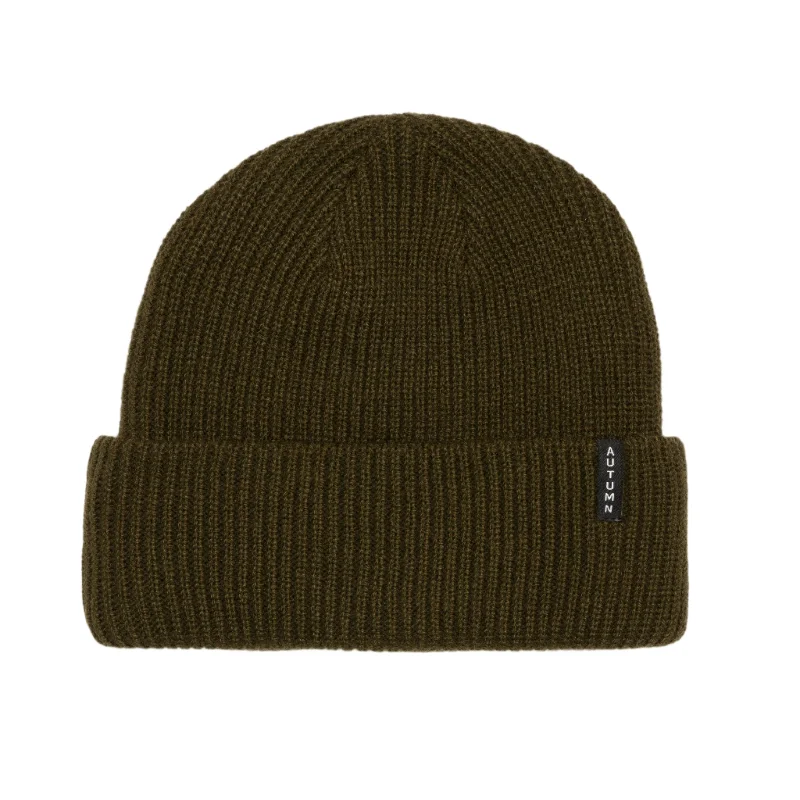 Men's Fedora HatsAUTUMN Select Beanie Army
