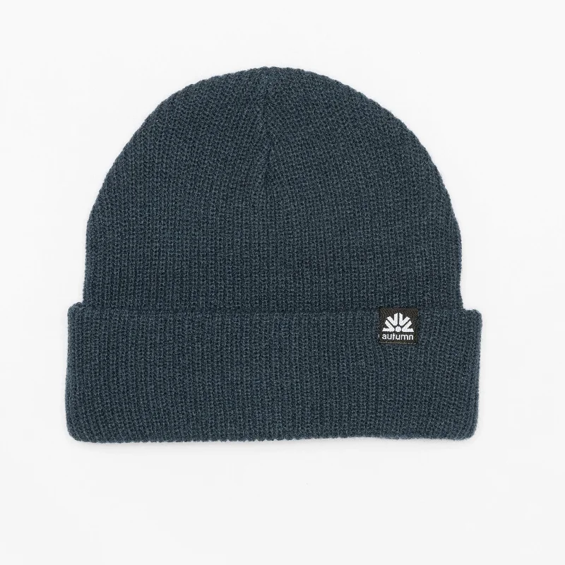 High-Quality BeaniesAUTUMN Simple Beanie Slate