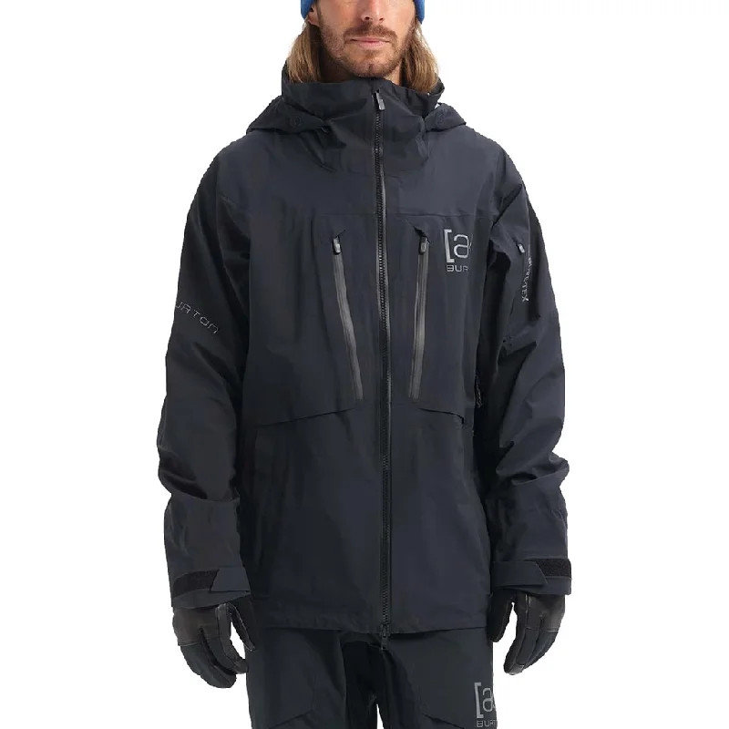 Men's Coats for SnowboardingBurton 2024 AK Gore Hover Stretch Jacket - True Black