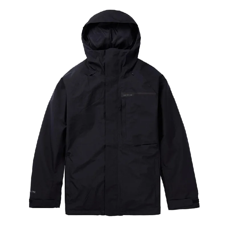 Men's Coats with Vintage StyleBurton 2024 Gore Powline Jacket - True Black