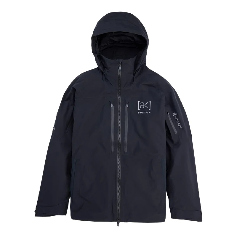 Designer Men's OvercoatsBurton 2025 AK Swash Gore-Tex Jacket - True Black