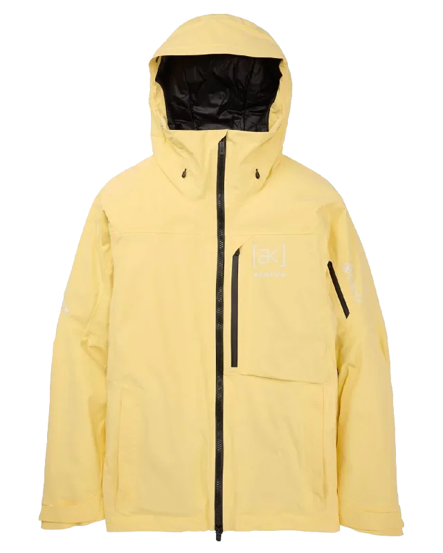 Modern Men's Field JacketsBurton Men's [ak]® Helitack Gore‑Tex 2L Stretch Snow Jacket - Buttermilk