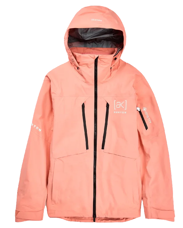 Men's Coats with Ripstop FabricBurton Men's [ak]® Hover Gore‑Tex 3L Stretch Snow Jacket - Reef Pink