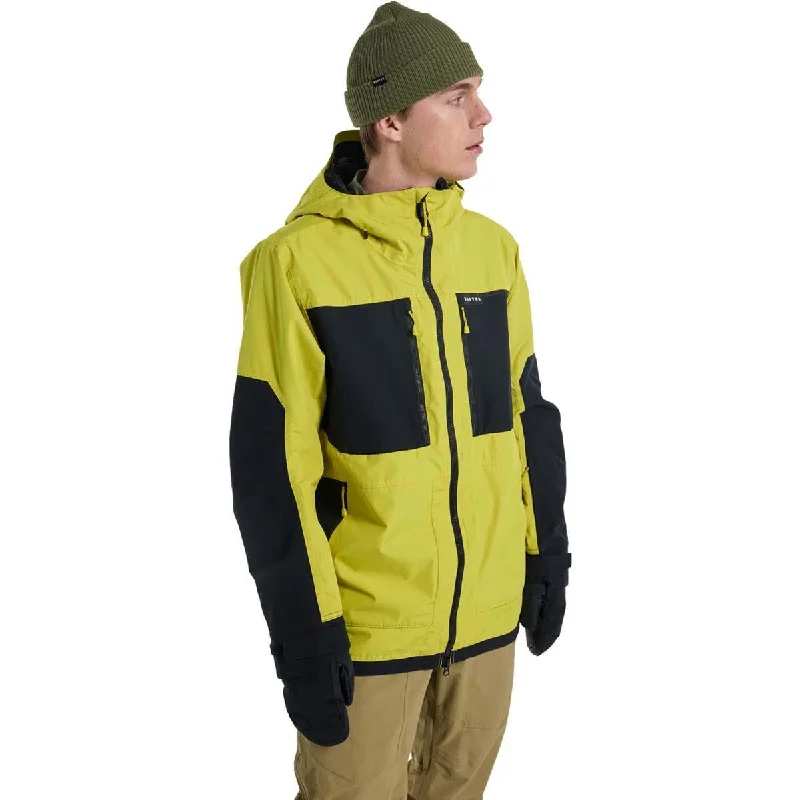Men's Coats for Short MenBurton Men's Frostner 2L Snow Jacket - Sulfur/True Black