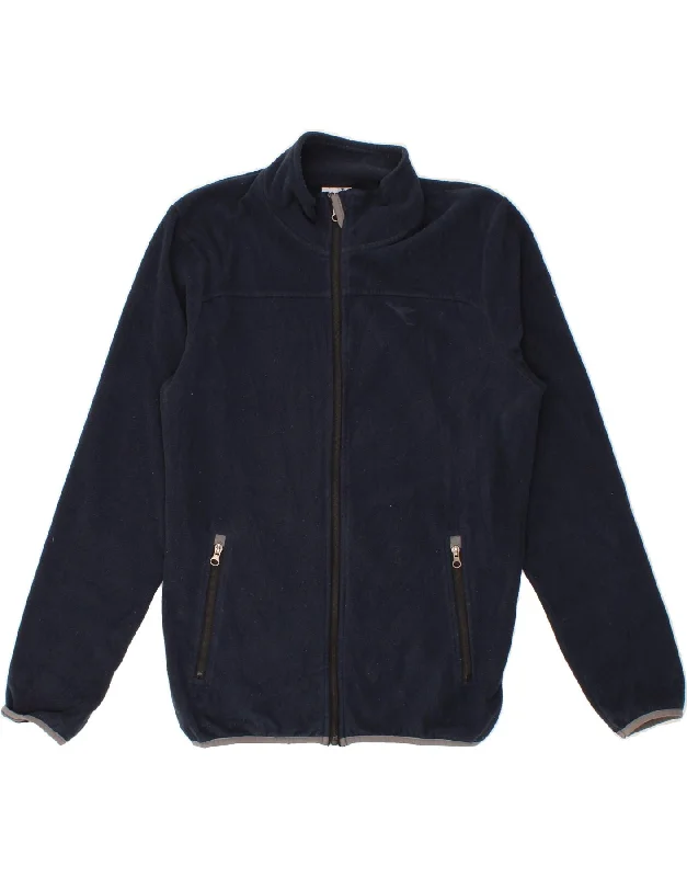 Lightweight Men's WindbreakersDIADORA Mens Fleece Jacket UK 40 Large Navy Blue Polyester Lightweight Men's WindbreakersDIADORA Mens Fleece Jacket UK 40 Large Navy Blue Polyester