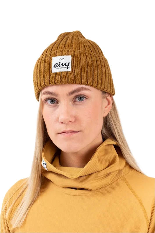 Cheap Winter HatsEIVY Sea Rib Wool Beanie Women's Faded Amber