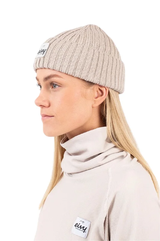 Casual Beanie CapsEIVY Sea Rib Wool Beanie Women's Faded Cloud