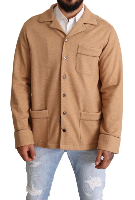 Men's Coats for WorkElegant Light Blue Jacket For Men