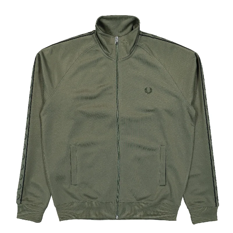 Men's Coats with Removable LiningsContrast Tape Track Jacket