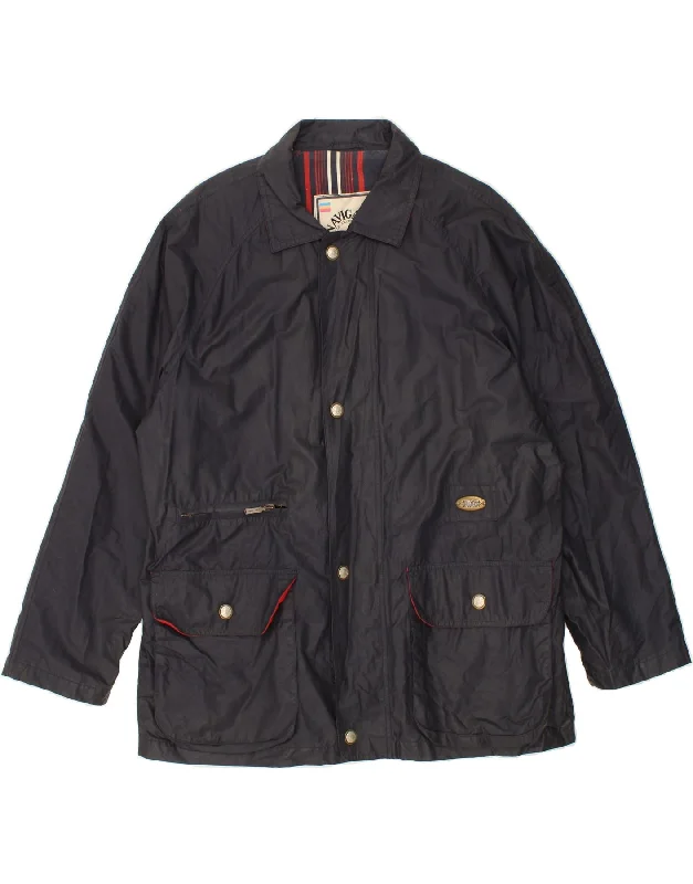 Men's Coats for WalkingNAVIGARE Mens Utility Jacket UK 40 Large Navy Blue