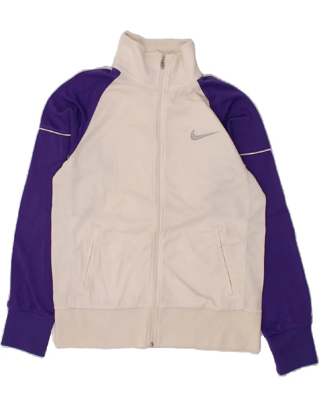 Men's Coats for SkiingNIKE Boys Tracksuit Top Jacket 12-13 Years Large Off White Colourblock Men's Coats for SkiingNIKE Boys Tracksuit Top Jacket 12-13 Years Large Off White Colourblock