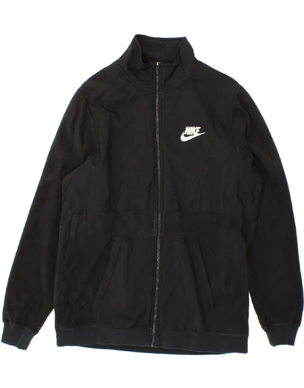 Men's Coats for Every OccasionNIKE Mens Fleece Jacket UK 40 Large Black