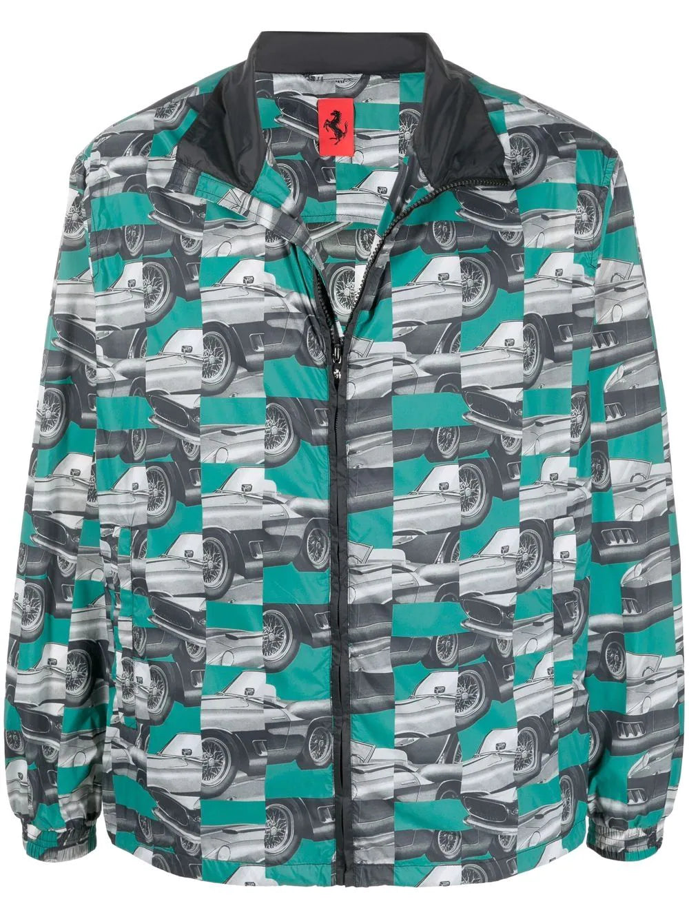 Warm Men's Down JacketsPatchwork Bomber Jacket