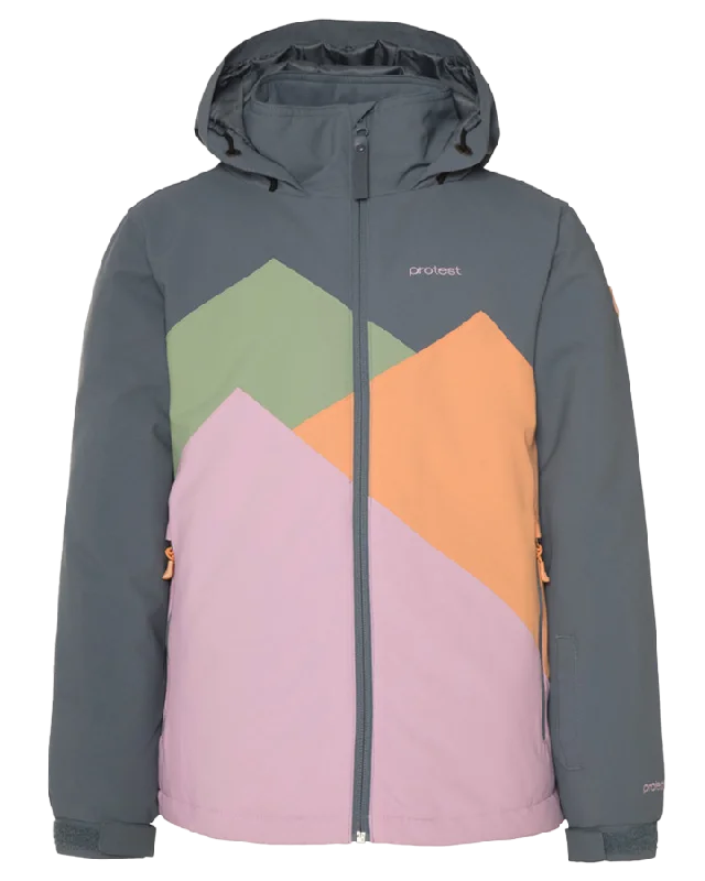 Stylish Men's Biker JacketsProtest Doutsen Junior Girls Snow Jacket - Manatee - 2023 Stylish Men's Biker JacketsProtest Doutsen Junior Girls Snow Jacket - Manatee - 2023