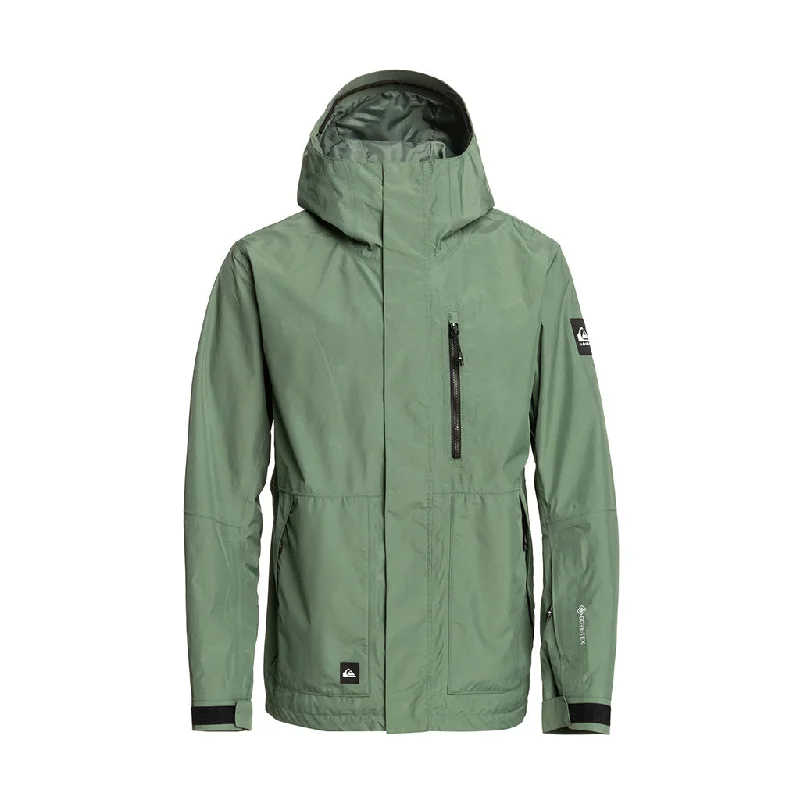 Men's Coats with Hand WarmersQuiksilver 2024 Mission Gore-Tex Jacket - Laurel Wreath Men's Coats with Hand WarmersQuiksilver 2024 Mission Gore-Tex Jacket - Laurel Wreath