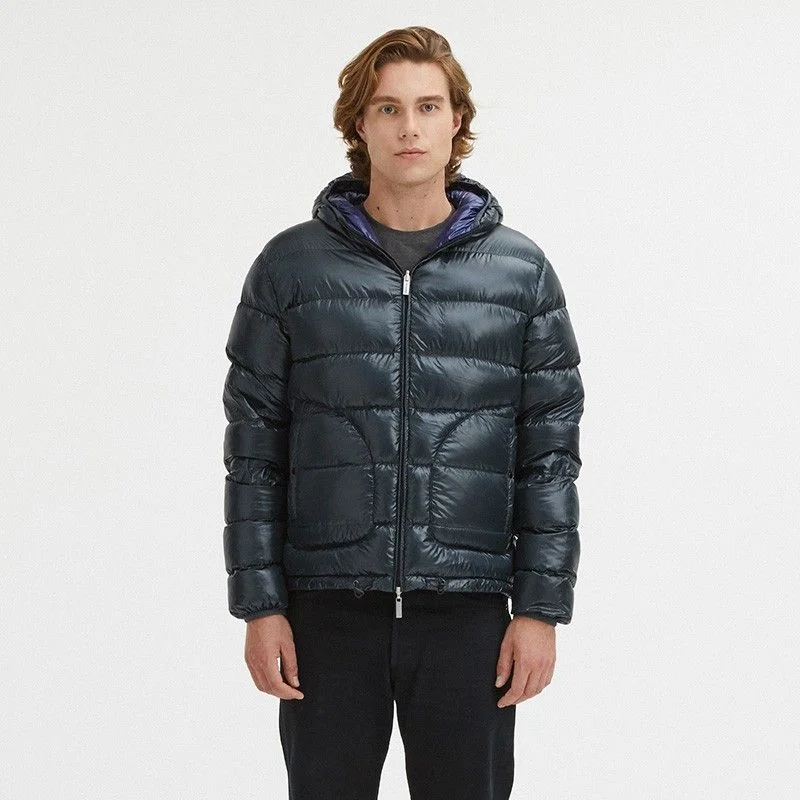 Men's Coats with LiningReversible Duck Feather Padded Jacket