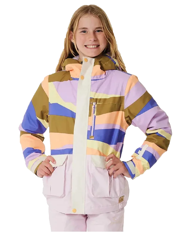 Elegant Men's Wool CoatsRip Curl Snake Kids' 10K Snow Jacket