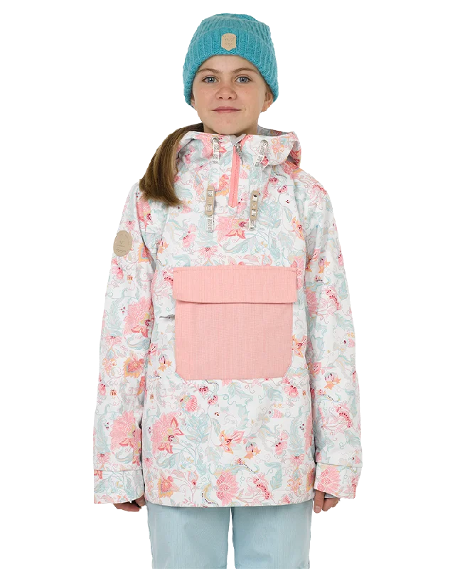 Men's Coats for HikingRojo Hazel Girl's Snow Jacket - Royale Snow White - 2023