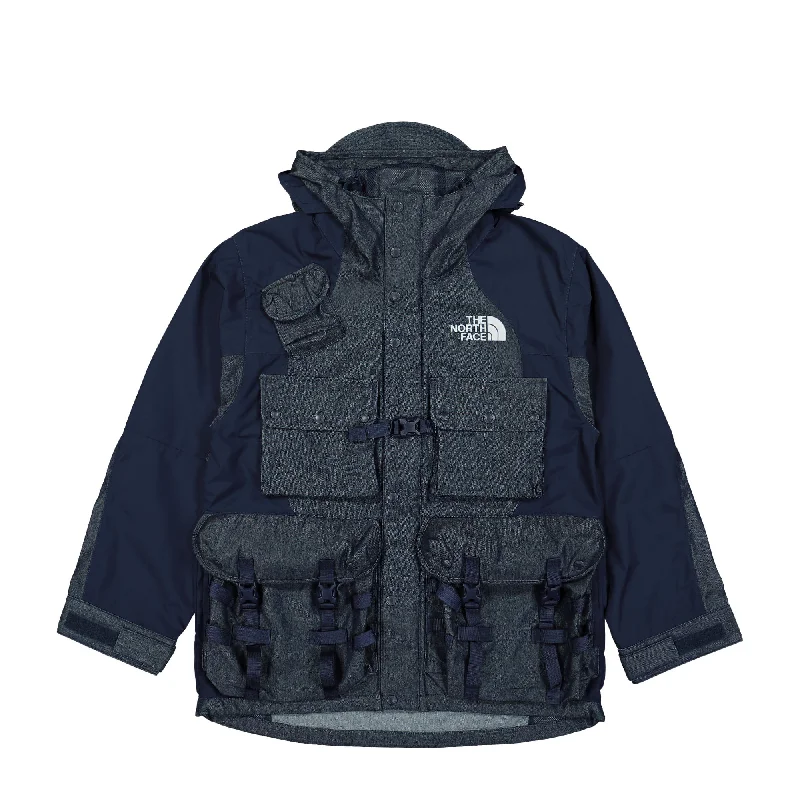Stylish Men's Biker JacketsMulti Pocket Denim Jacket - AP